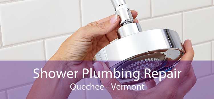 Shower Plumbing Repair Quechee - Vermont