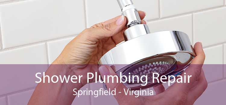 Shower Plumbing Repair Springfield - Virginia
