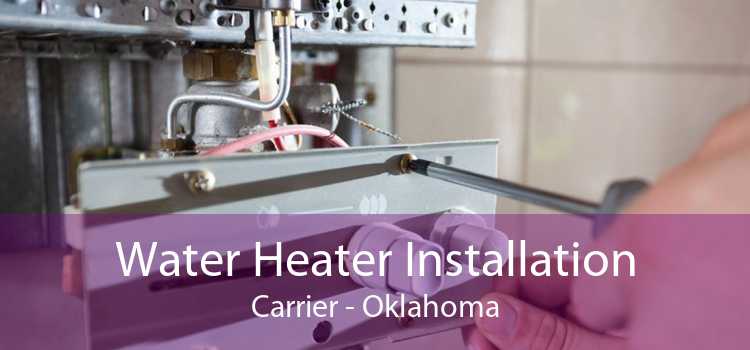 Water Heater Installation Carrier - Oklahoma