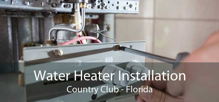 Water Heater Installation Country Club - Florida