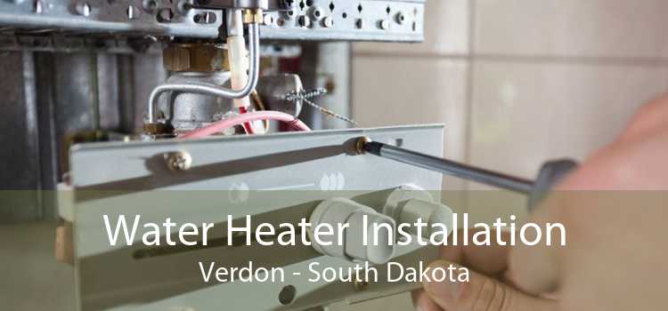 Water Heater Installation Verdon - South Dakota